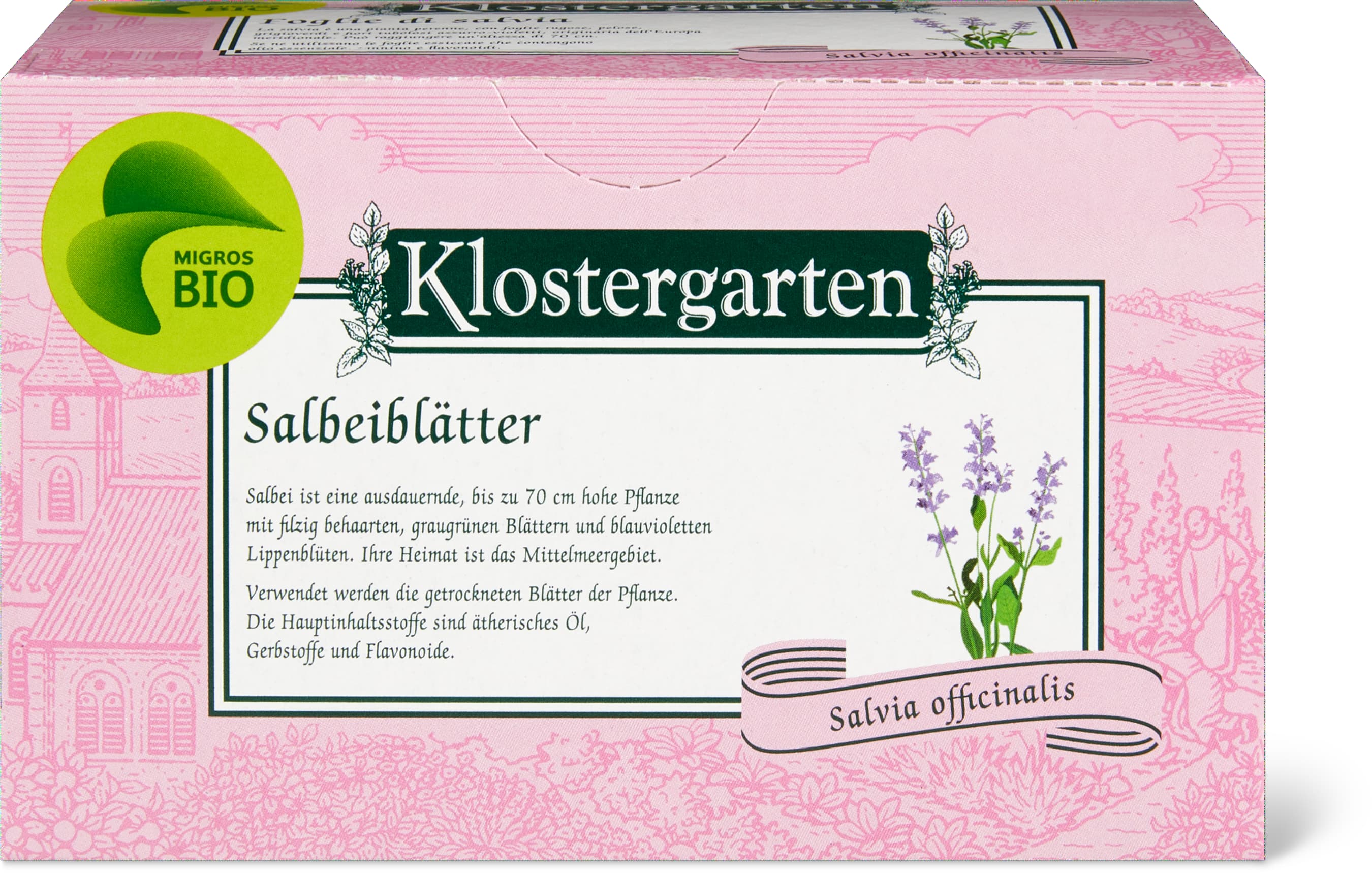Foglie di salvia bio
